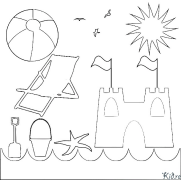 vacance Coloriages À Imprimer